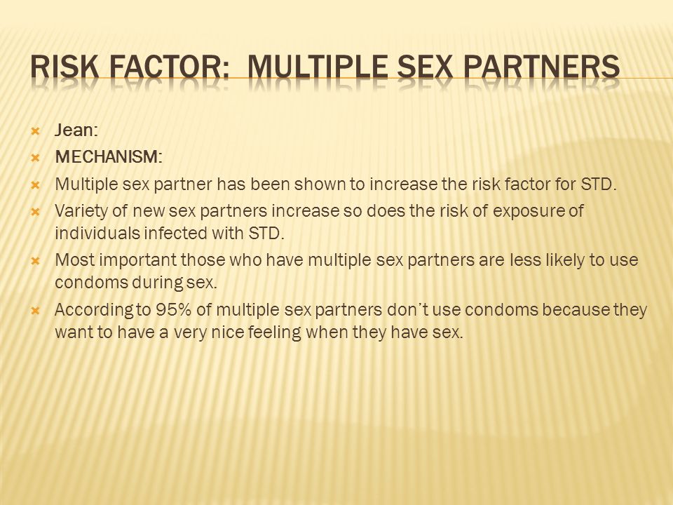 Case Control Study on Sexuall Transmitted Diseases ppt download